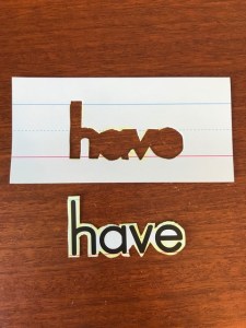 puzzle shape cut out