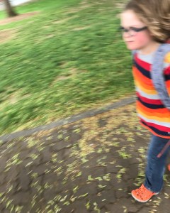 These days are more about what does he experience, instead of what does he see