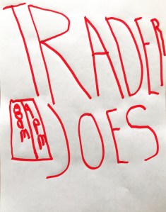 At the store with my child who has CVI